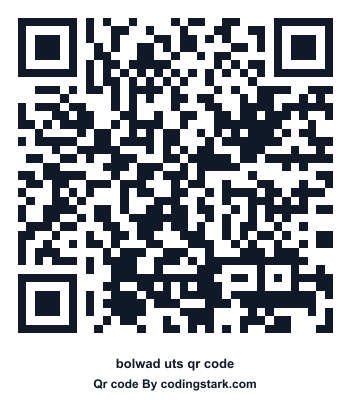 Bolwad UTS QR Code