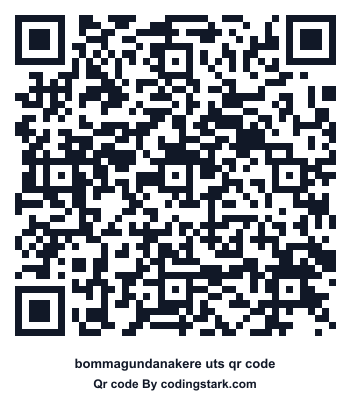 Bommagundanakere UTS QR Code