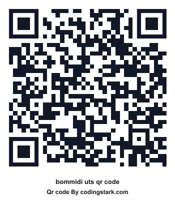 Bommidi UTS QR Code