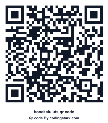 Bonakalu UTS QR Code