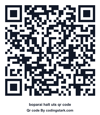 Boparai Halt UTS QR Code