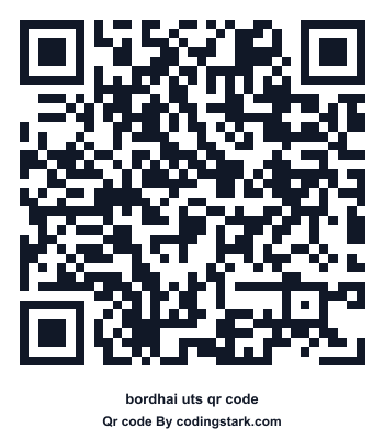 Bordhai UTS QR Code
