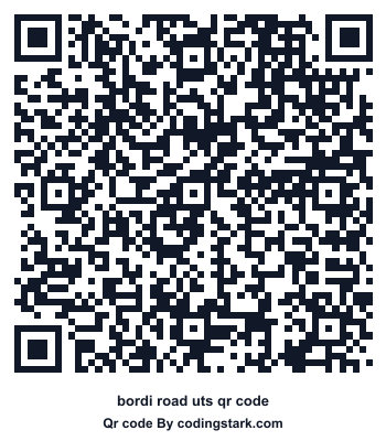 Bordi Road UTS QR Code