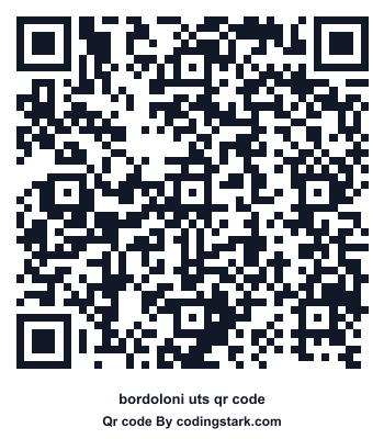 Bordoloni UTS QR Code