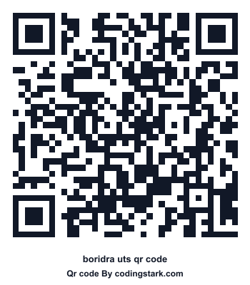 Boridra UTS QR Code