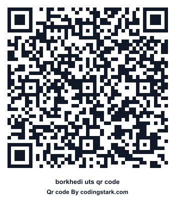 Borkhedi UTS QR Code