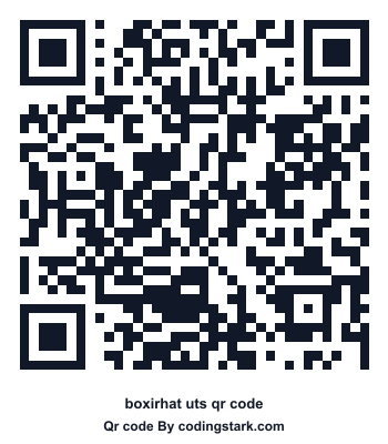 Boxirhat UTS QR Code