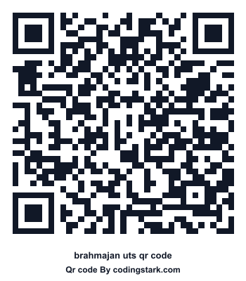 Brahmajan UTS QR कोड