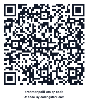 Brahmanpalli UTS QR Code