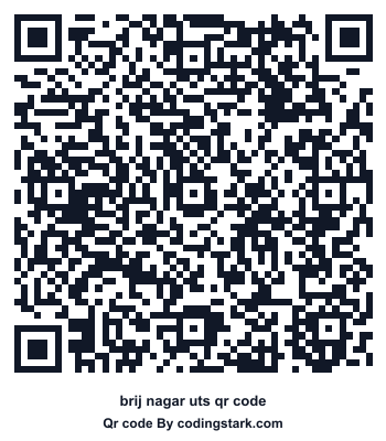 Brij Nagar UTS QR Code