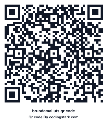 Brundamal UTS QR Code