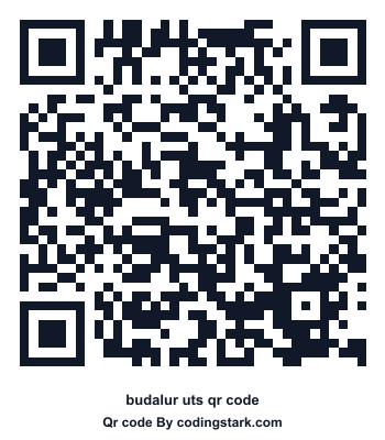 Budalur UTS QR Code