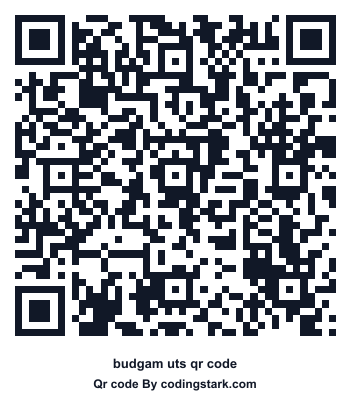 Budgam UTS QR Code