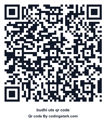 Budhi UTS QR Code