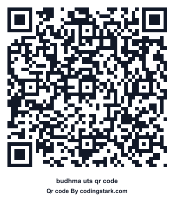 Budhma UTS QR Code