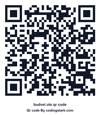 Budvel UTS QR Code