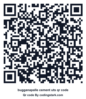 Bugganapalle Cement UTS QR Code