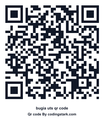 Bugia UTS QR Code