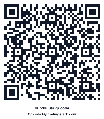 Bundki UTS QR Code