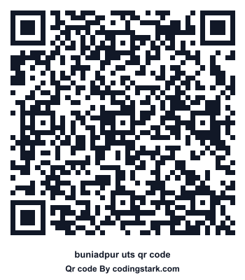 Buniadpur UTS QR Code