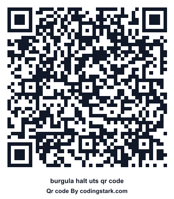 Burgula Halt UTS QR Code