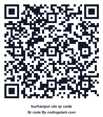 Burhanpur UTS QR Code