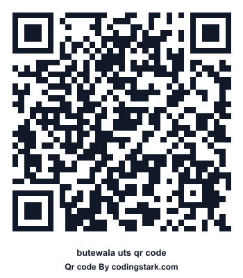 Butewala UTS QR Code