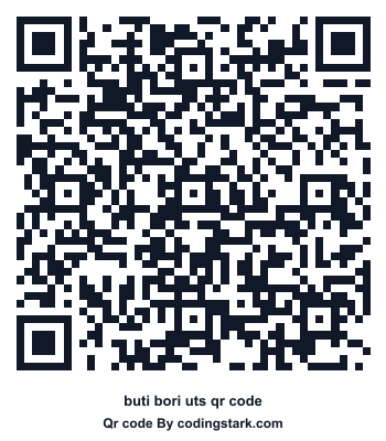 Buti Bori UTS QR Code
