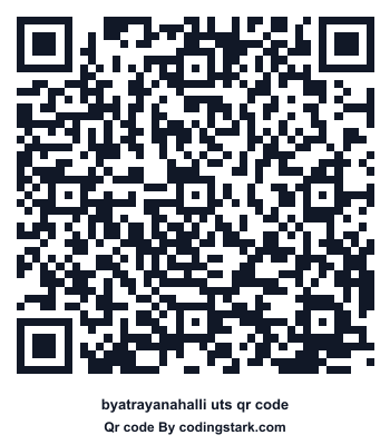 Byatrayanahalli UTS QR Code