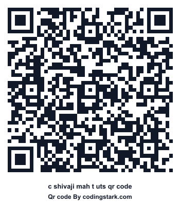 C Shivaji Mah T UTS QR Code