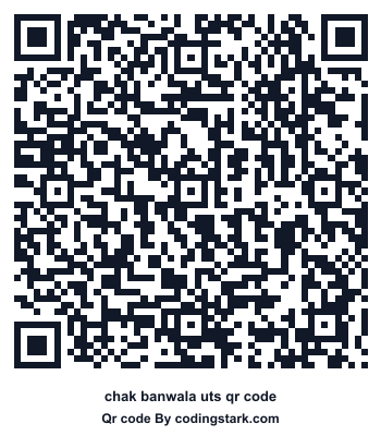Chak Banwala UTS QR Code
