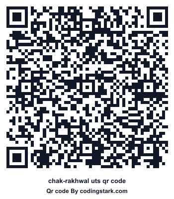 Chak-rakhwal UTS QR Code