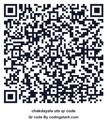 Chakdayala UTS QR Code