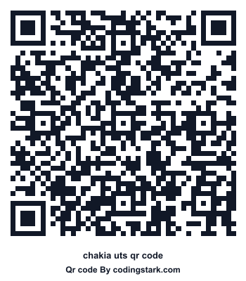 Chakia UTS QR Code