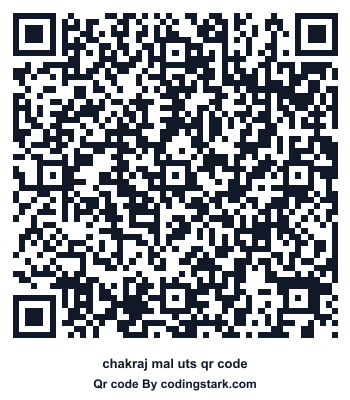 Chakraj Mal UTS QR Code