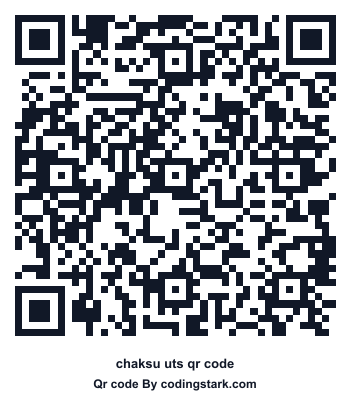 Chaksu UTS QR Code