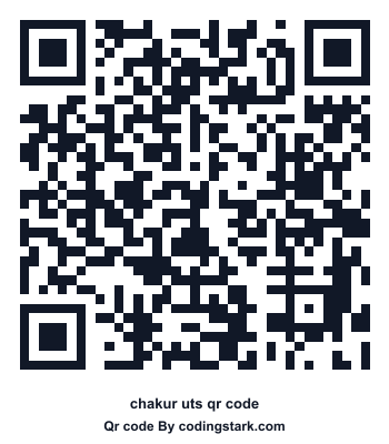 Chakur UTS QR Code