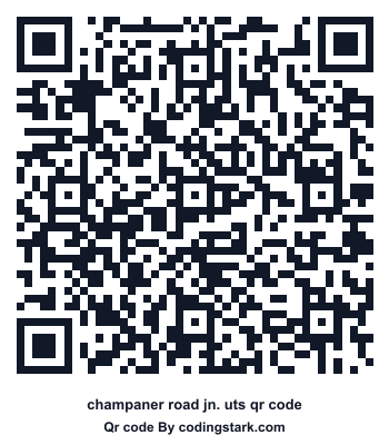 Champaner Road Jn. UTS QR Code