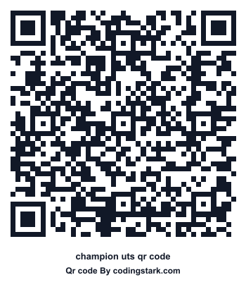 Champion UTS QR Code