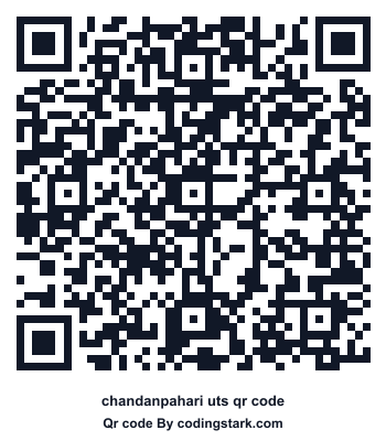 Chandanpahari UTS QR Code