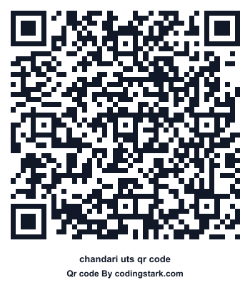 Chandari UTS QR Code