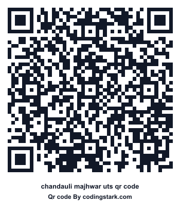 Chandauli Majhwar UTS QR Code