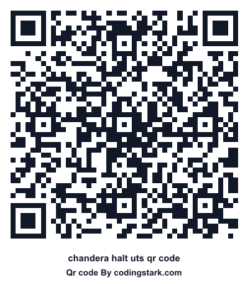 Chandera Halt UTS QR Code