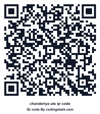 Chanderiya UTS QR कोड