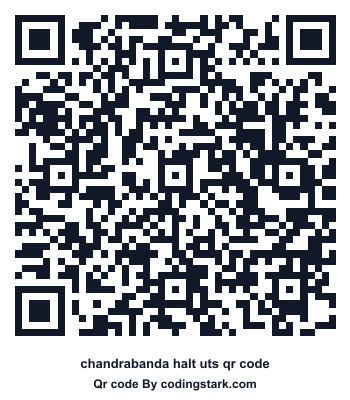 Chandrabanda Halt UTS QR कोड