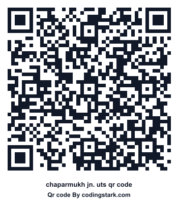 Chaparmukh Jn. UTS QR Code