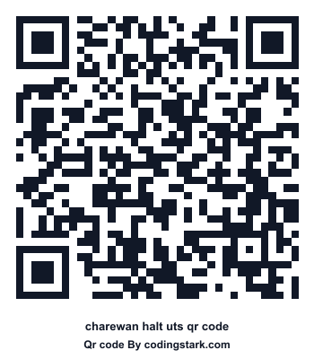 Charewan Halt UTS QR Code