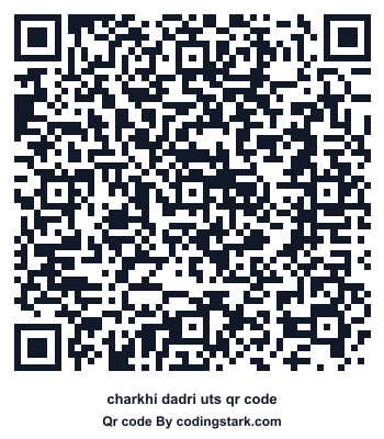 Charkhi Dadri UTS QR Code