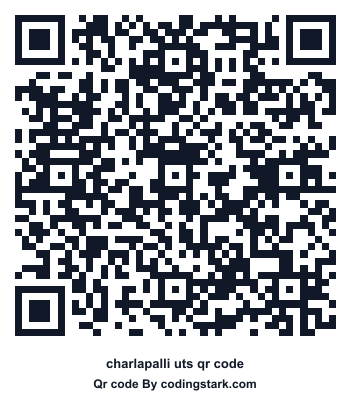 Charlapalli UTS QR कोड