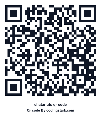 Chatar UTS QR Code